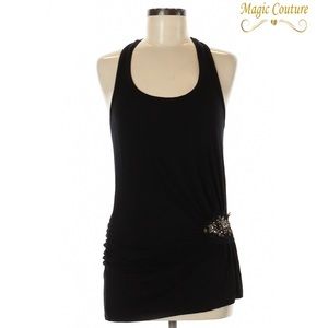 Ella Moss Boutique Sequined Black Tank🤍⭐️🖤